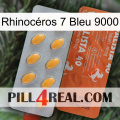 Rhinocéros 7 Bleu 9000 43